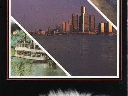 Postcard - Greater Detroit is SuperCity USA