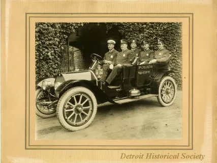 Print, Photographic - Detroit Police Officers
