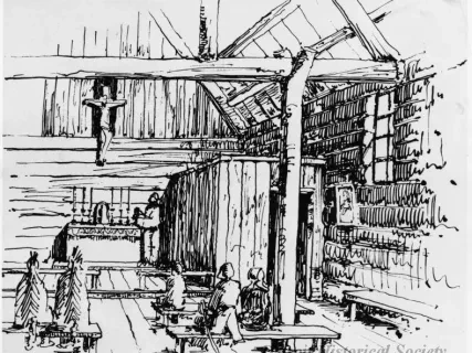 Print - Detroit's First Church