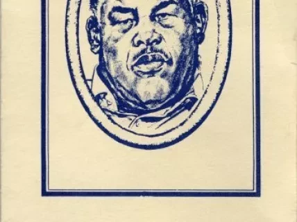 Brochure - Joe Louis Congressional Gold Medal
[bronze reproduction]