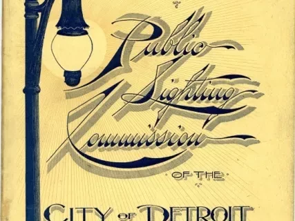 Booklet - Third Annual Report of the Public Lighting Commission of the City of Detroit, Michigan