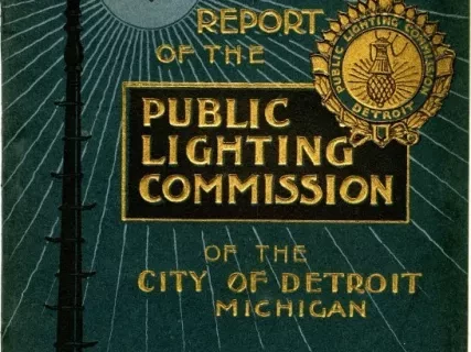 Booklet - Seventh Annual Report of the Public Lighting Commission of the City of Detroit, Michigan