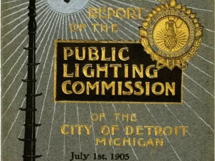 Booklet - Eleventh Annual Report of the Public Lighting Commission of the City of Detroit, Michigan
