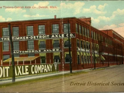 Postcard - The Timken-Detroit Axle Co., Detroit, Mich.