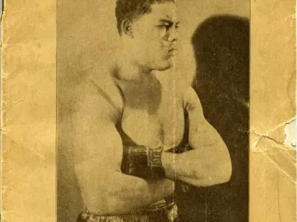 Booklet - Official Souvenir Scrap Book 
World's Heavyweight Champion, Joe Louis