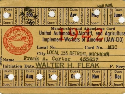 Card, Union