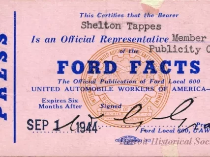 Card, Admittance