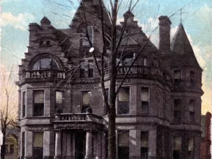 Postcard - Knights of the Maccabees Temple, Detroit, Mich.