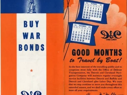 Brochure - September, October, November, Good Months to Travel by Boats