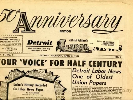 Newspaper - Detroit Labor News