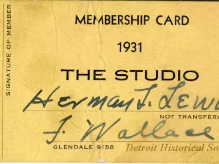 Card, Membership