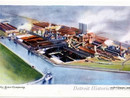 Postcard - Ford Motor Company, River Rouge, Mich. - Ford Motor Company, River Rouge, Mich.