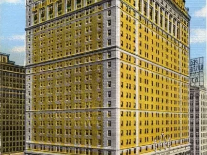 Postcard - Book-Cadillac Hotel, Detroit, Mich.