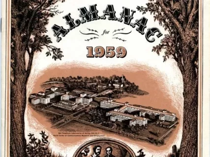 Booklet - Telephone Almanac for 1959
