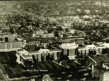 Postcard - The Henry Ford Hospital