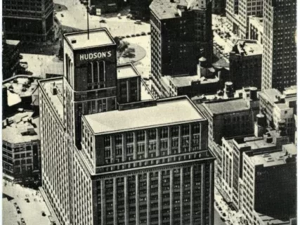 Postcard - The J.L. Hudson Company, Detroit, Mich.