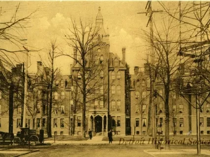 Postcard - Harper Hospital