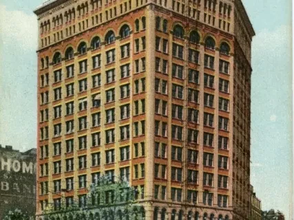 Postcard - Majestic Bldg., Detroit, Mich.