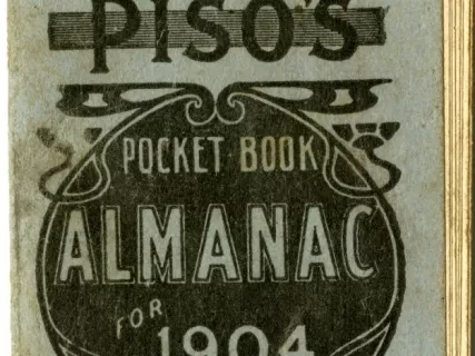 Booklet - Piso's Pocket Book Almanac for 1904