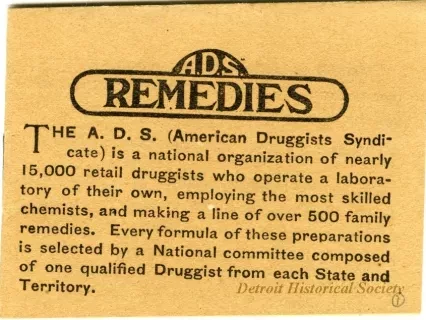 Booklet - A.D.S. Remedies