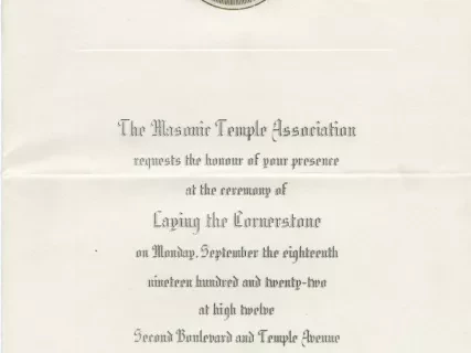 Invitation