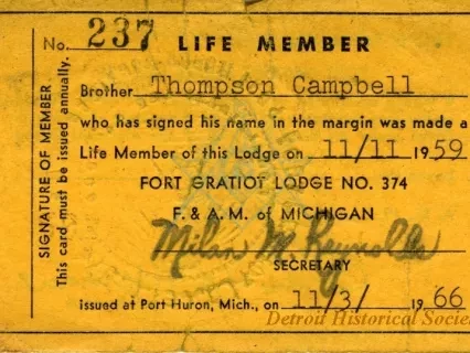 Card, Membership