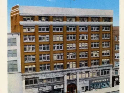 Postcard - Farwell Building, 1249 Griswold, Detroit 26, Mich.
At the Head of Griswold Street.