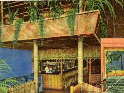 Postcard - The Tropics Cocktail Lounge