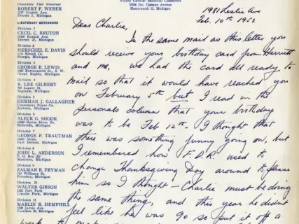 Letter