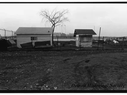 Print, Photographic - "Detroit Water Pumping Station" Belle Isle