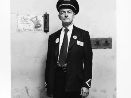 Print, Photographic - Amtrak Conductor