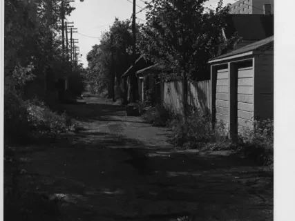 Print, Photographic - Alleyway; Mathews, Donald, 10:30 AM
