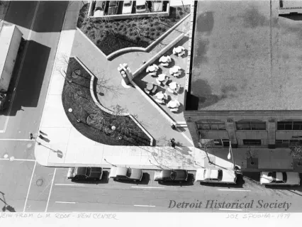 Print, Photographic - View from G.M. Roof - New Center
