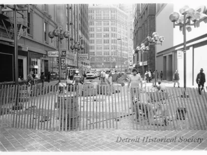 Print, Photographic - West Down State St. From Woodward