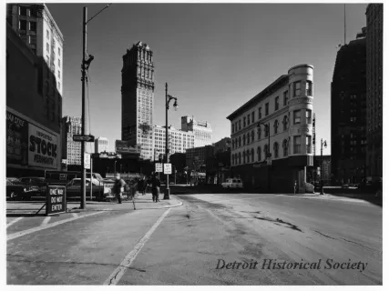 Print, Photographic - Corner of Cass and Grand River