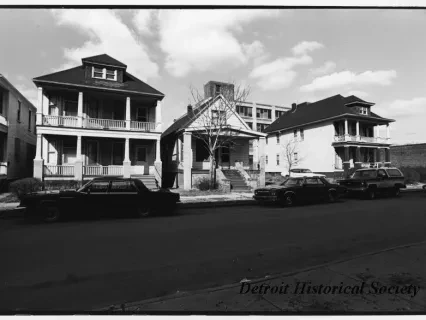 Print, Photographic - North Side of Lyman Between St. Aubin and Dubois