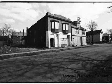 Print, Photographic - E. Side of St. Aubin Between Medbury and Hendrie