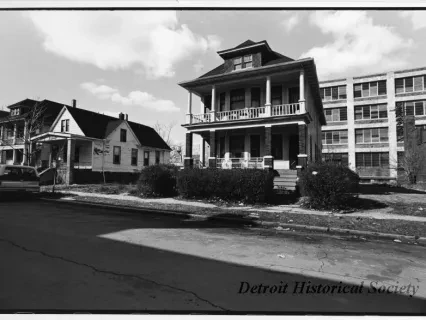 Print, Photographic - North Side of Lyman Between St. Aubin and Dubois