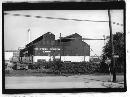 Print, Photographic - The Re-Steel Center Corporation, East Side on Wight and Mt. Elliot