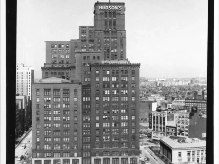 Print, Photographic - Hudson's, View 1st Federal Bank, 22nd Floor