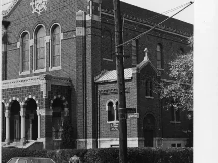 Print, Photographic - Church E Detroit; St. Catherine, St. Edward; Seminole, Sylvester