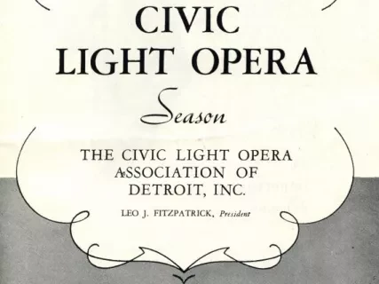 Program, Theater - The Playgoer