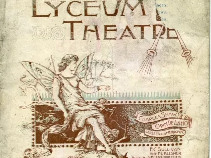 Program, Theater