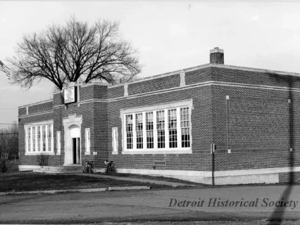Print, Photographic - Colerain School - erected 1925
