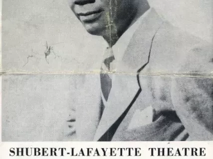 Program - Shubert-Lafayette Theatre Vol. 1 No. 26