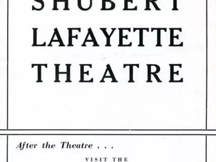 Program, Theater