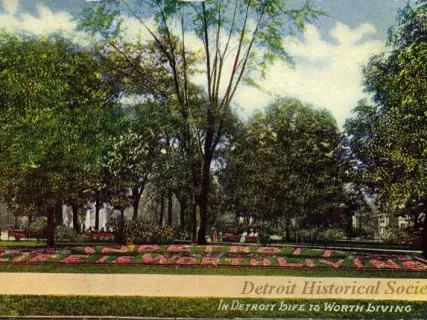 Postcard - In Detroit Life is Worth Living