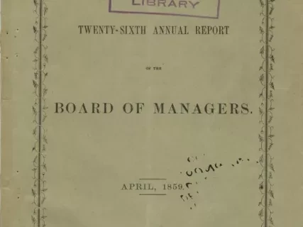 Booklet - Detroit Young Men's Society, Twenty-Sixth Annual Report of the Board of Managers