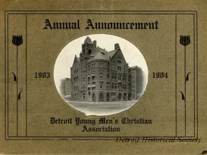 Booklet - Annual Announcement, 1903-1904, Detroit Young Men's Christian Association