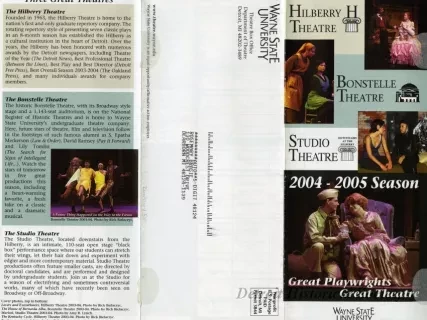 Program, Theater